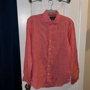 Polo Ralph Lauren Slim Fit Linen Chambray Button Down